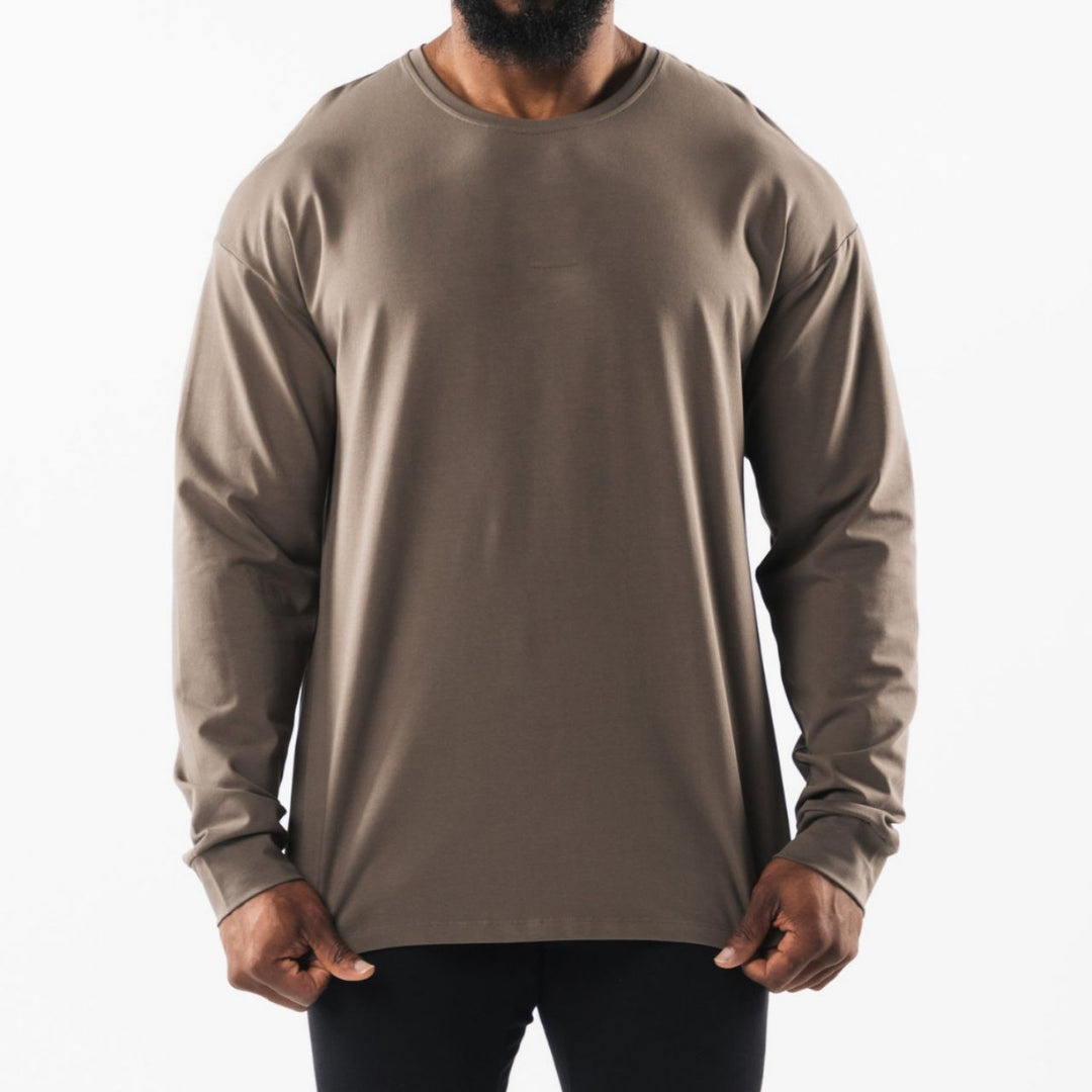 Herren Ventilerande Långärmad T-shirt med innovativ fuktreglering Mirla-Eva Jonsson