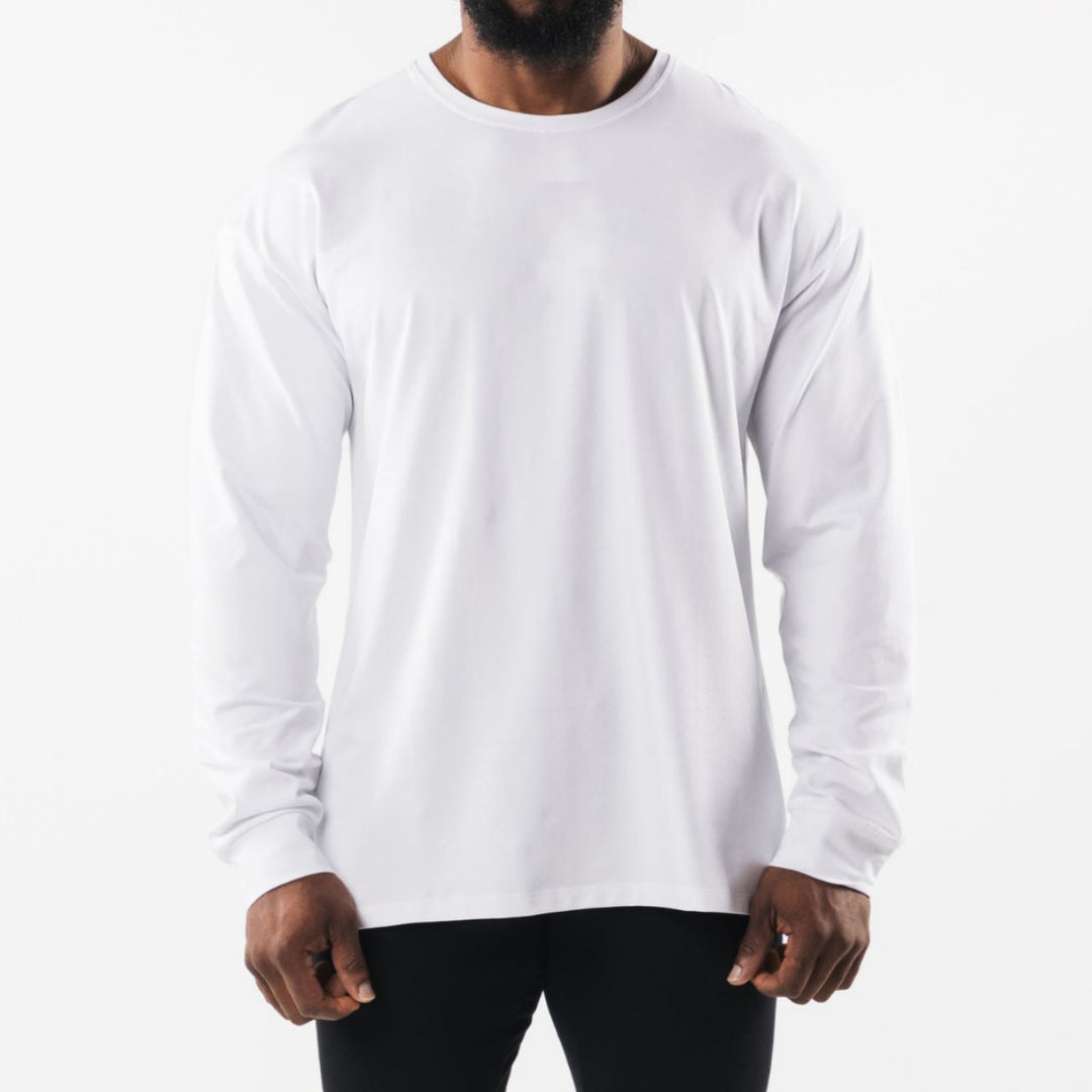 Herren Ventilerande Långärmad T-shirt med innovativ fuktreglering Mirla-Eva Jonsson