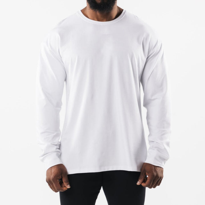 Herren Ventilerande Långärmad T-shirt med innovativ fuktreglering Mirla-Eva Jonsson