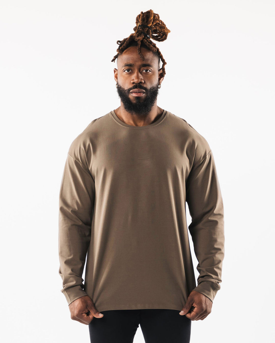 Herren Ventilerande Långärmad T-shirt med innovativ fuktreglering Mirla-Eva Jonsson