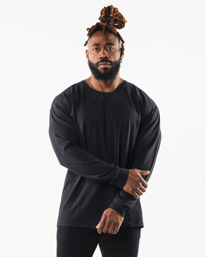 Herren Ventilerande Långärmad T-shirt med innovativ fuktreglering Mirla-Eva Jonsson