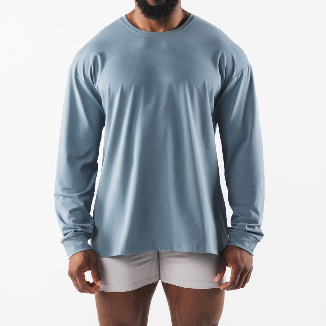 Herren Ventilerande Långärmad T-shirt med innovativ fuktreglering Mirla-Eva Jonsson