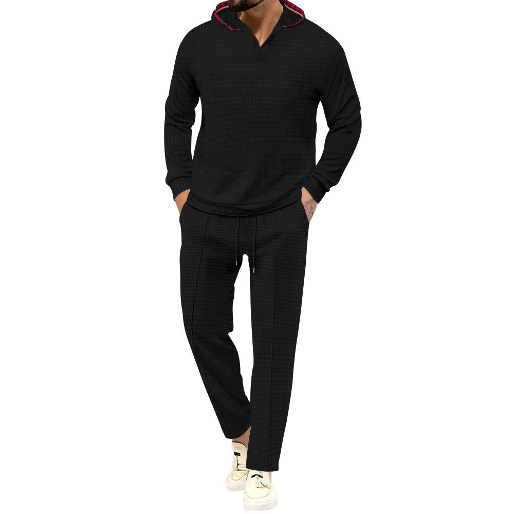 Herren avslappnad hoodie-set med innovativ design och andningsbara egenskaper Mirla-Eva Jonsson