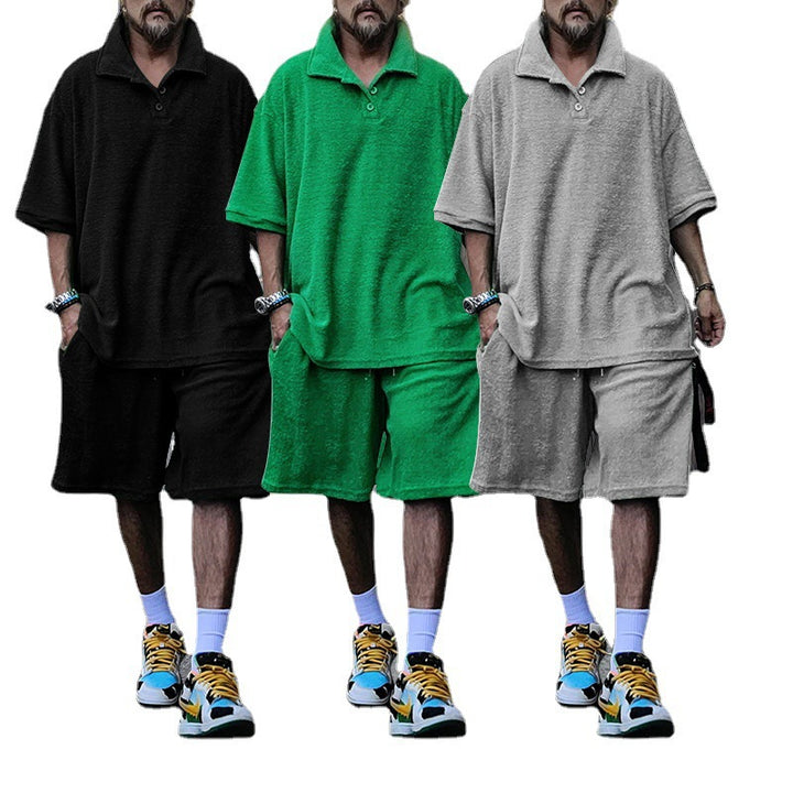 Herren avslappnad oversized T-shirt med korta ärmar Mirla-Eva Jonsson