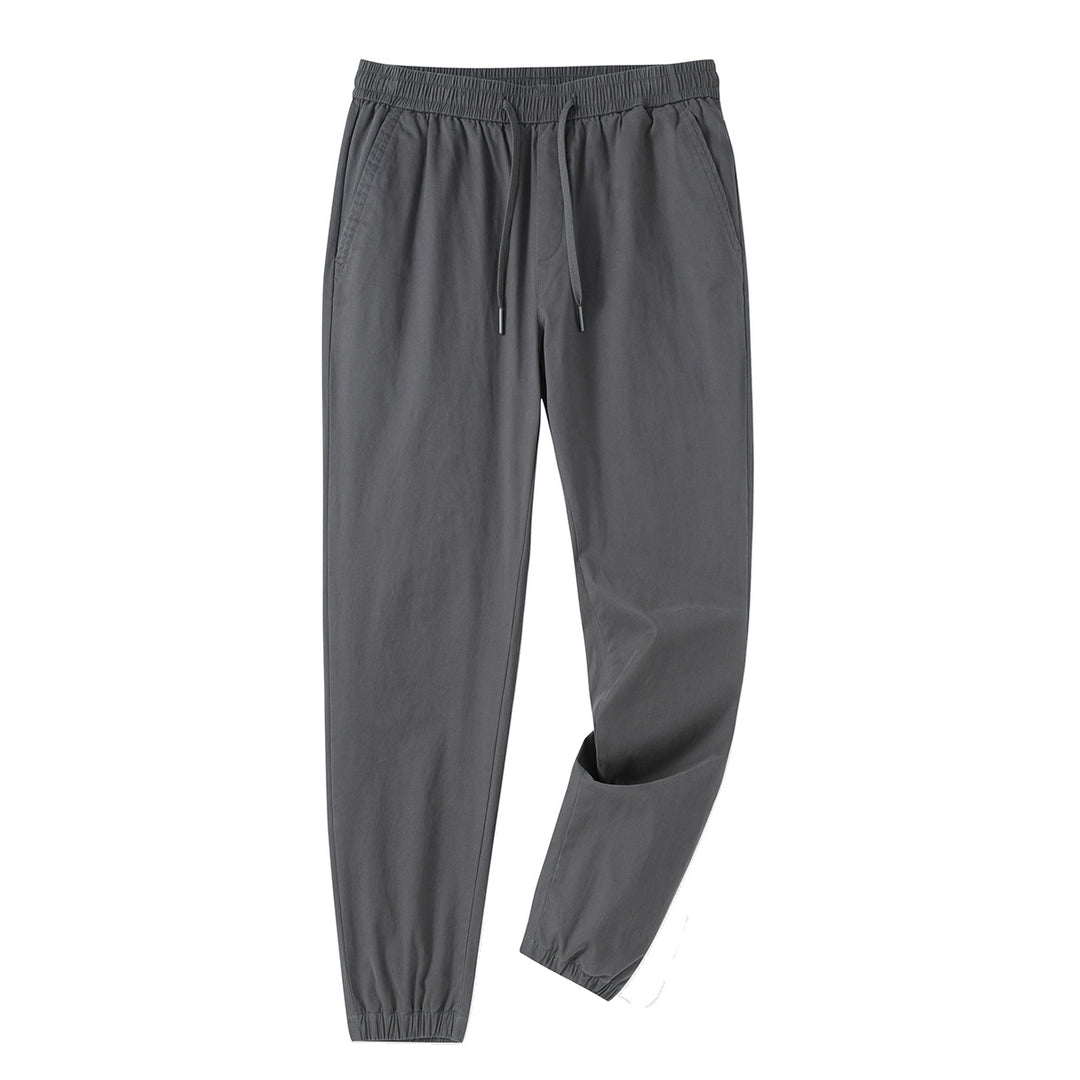 Herren bekväm joggingbyxa med elastisk midja och sidofickor Mirla-Eva Jonsson