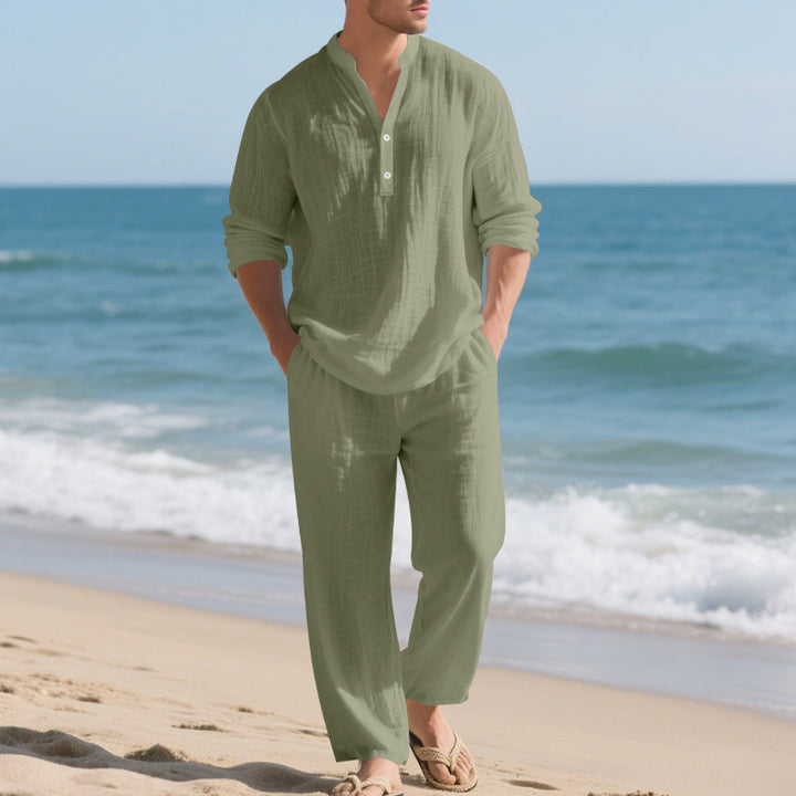 Herren bekväm pyjamas-set Mirla-Eva Jonsson