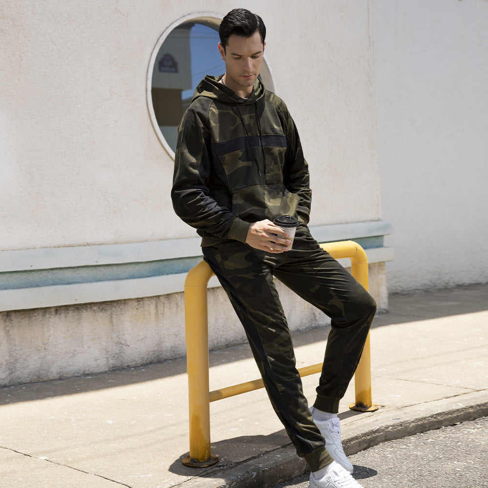 Herren camouflage Hoodie och joggingset Mirla-Eva Jonsson