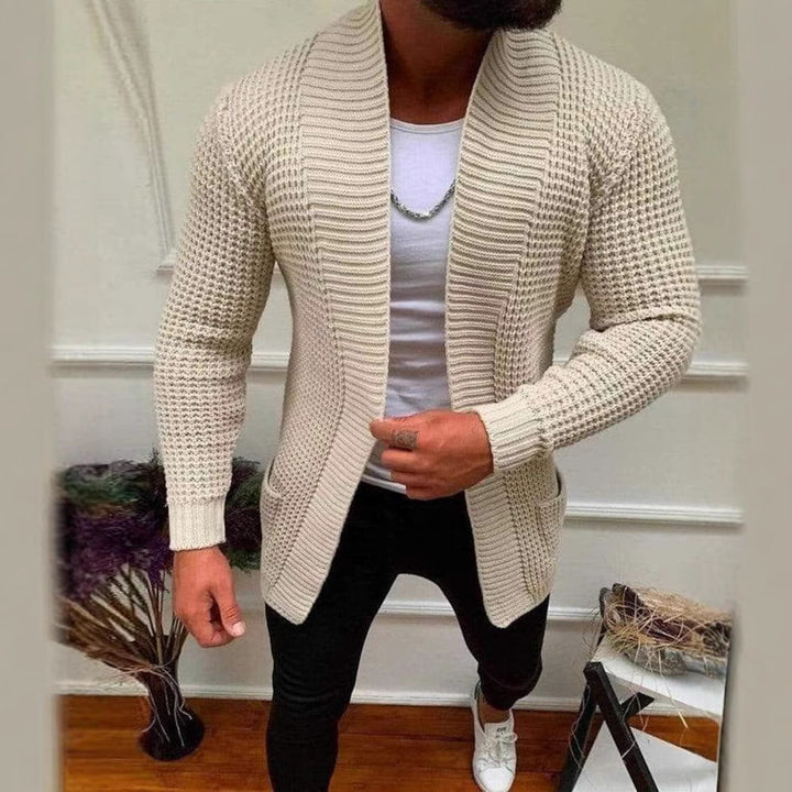 Herren cardigan med modern passform Eva Jonsson-Eva Jonsson