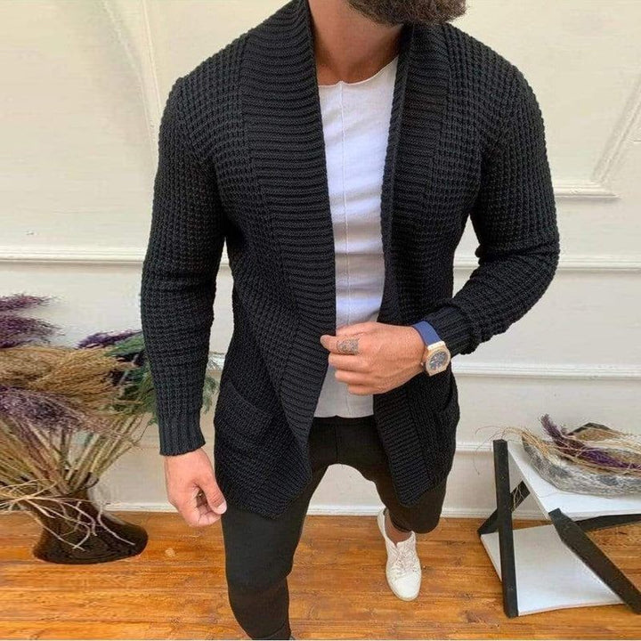 Herren cardigan med modern passform Eva Jonsson-Eva Jonsson