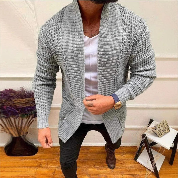 Herren cardigan med modern passform Eva Jonsson-Eva Jonsson