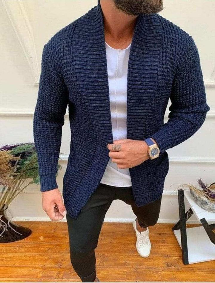 Herren cardigan med modern passform Eva Jonsson-Eva Jonsson