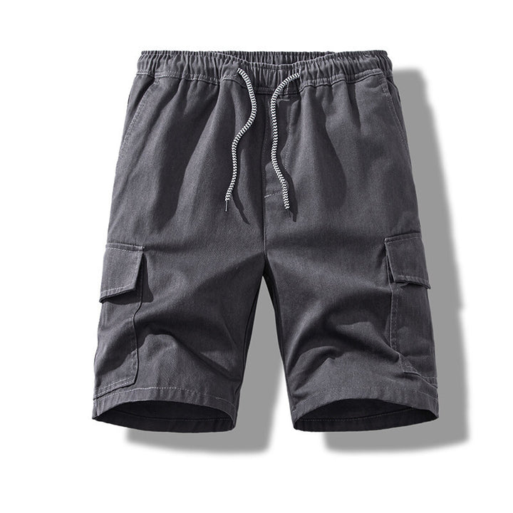 Herren cargo shorts med elastisk midja och praktiska sidofickor Mirla-Eva Jonsson