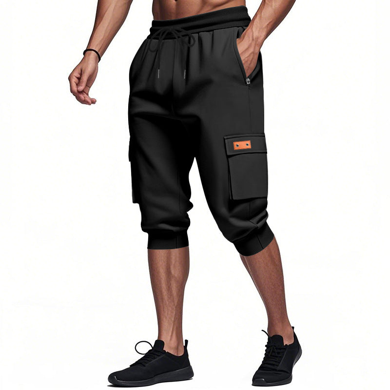 Herren cargo shorts med sidofickor och justerbar midja Mirla-Eva Jonsson