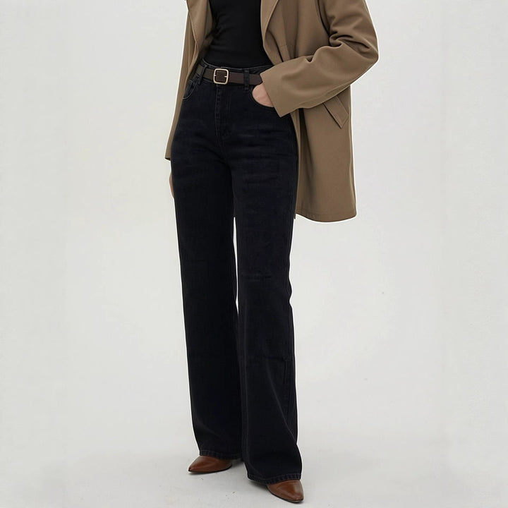 Herren casual Bootcut jeans med moderna tvättar Mirla-Eva Jonsson