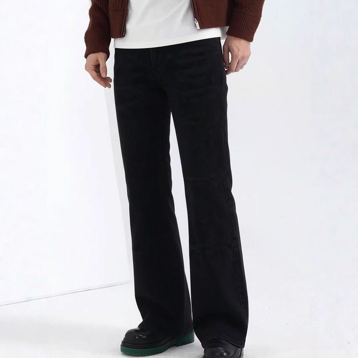Herren casual Bootcut jeans med moderna tvättar Mirla-Eva Jonsson