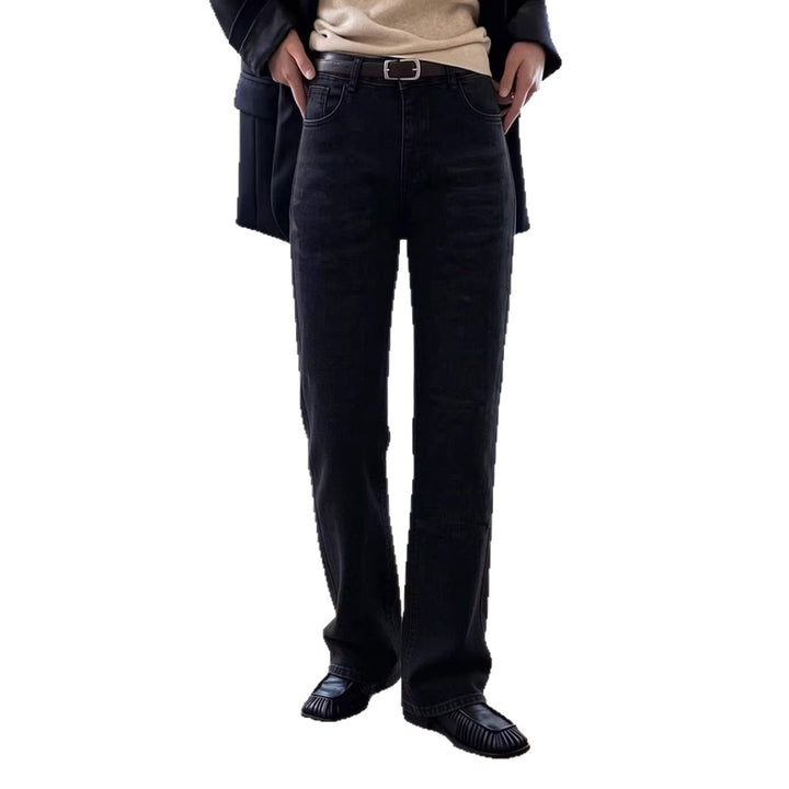 Herren casual Bootcut jeans med moderna tvättar Mirla-Eva Jonsson