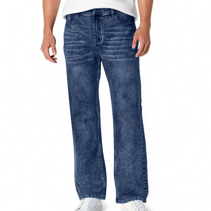 Herren casual Bootcut jeans med moderna tvättar Mirla-Eva Jonsson