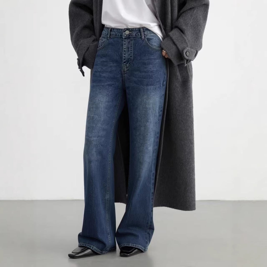 Herren casual Bootcut jeans med moderna tvättar Mirla-Eva Jonsson