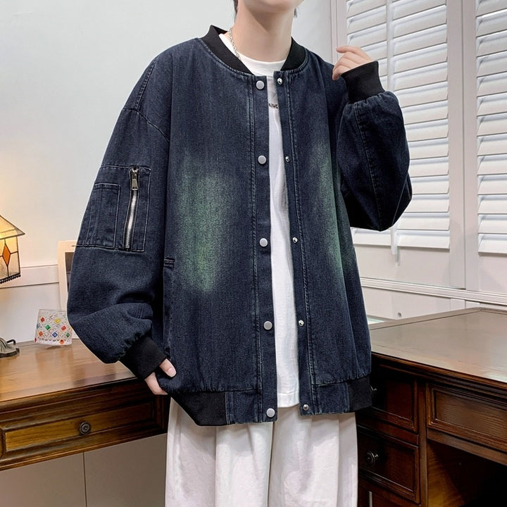 Herren casual bomber jacket with practical pockets and thermoregulating inner lining Mirla-Eva Jonsson