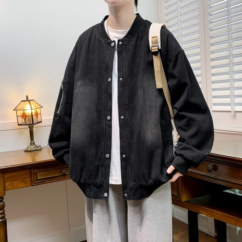 Herren casual bomber jacket with practical pockets and thermoregulating inner lining Mirla-Eva Jonsson