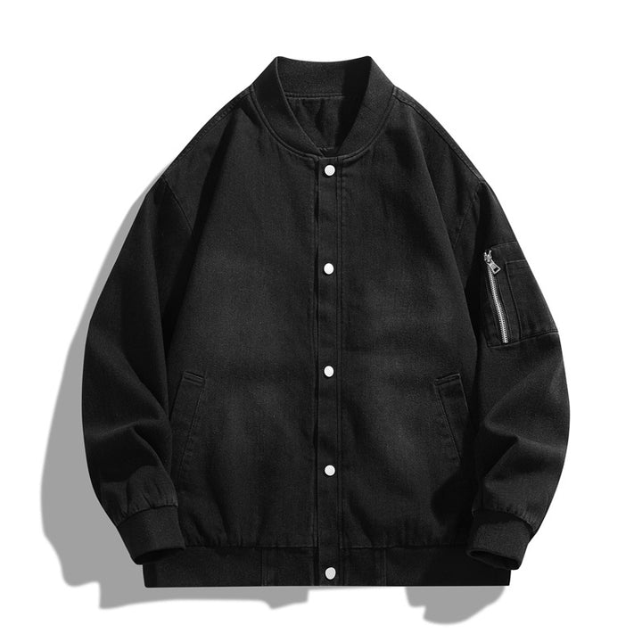 Herren casual bomber jacket with practical pockets and thermoregulating inner lining Mirla-Eva Jonsson
