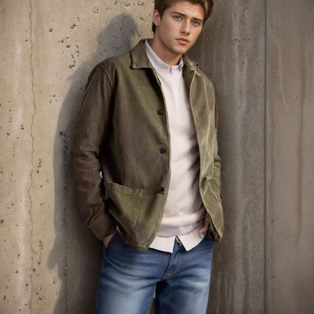 Herren casual cord jacket with practical pockets Mirla-Eva Jonsson