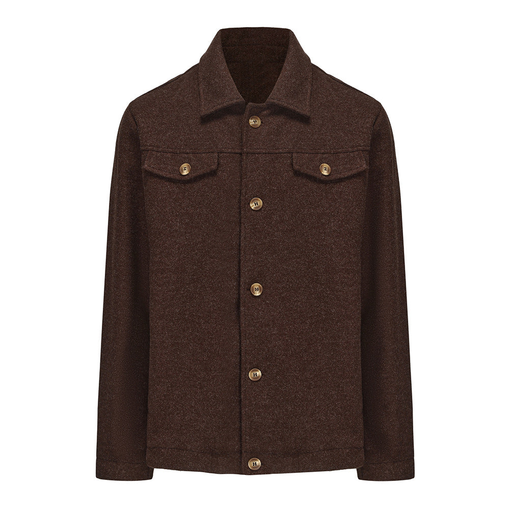 Herren casual fleece jacket with textured lining Mirla-Eva Jonsson