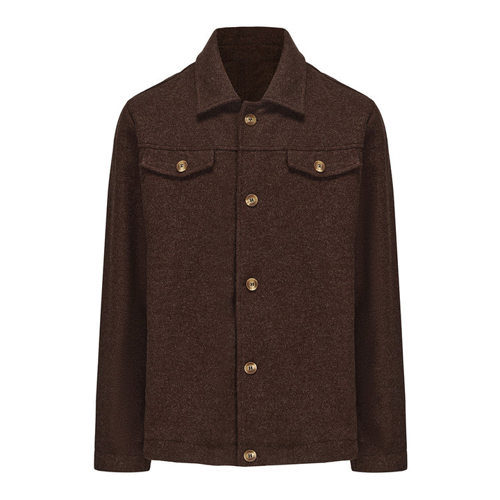 Herren casual fleece jacket with textured lining Mirla-Eva Jonsson
