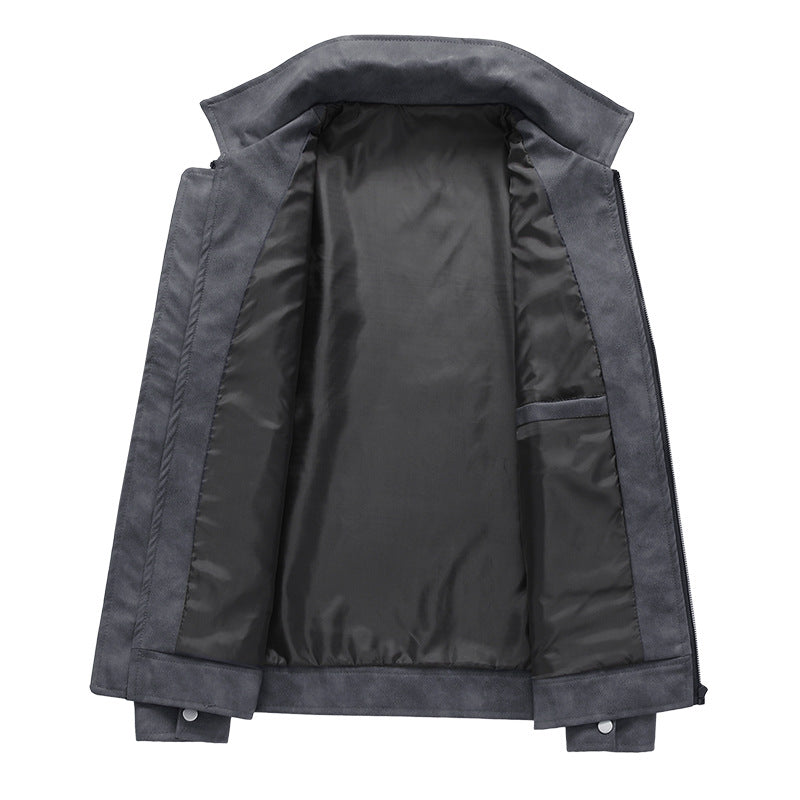 Herren casual oversized jacket with practical pockets Mirla-Eva Jonsson