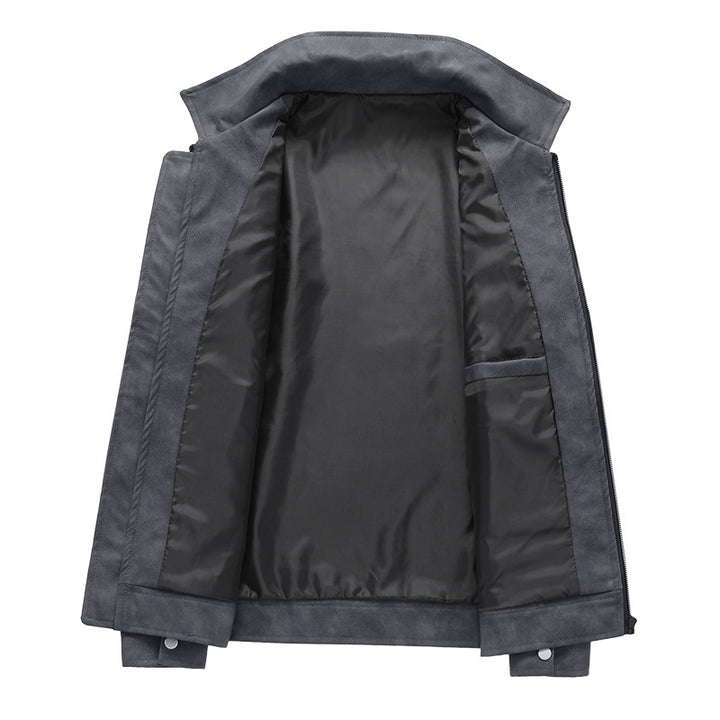 Herren casual oversized jacket with practical pockets Mirla-Eva Jonsson