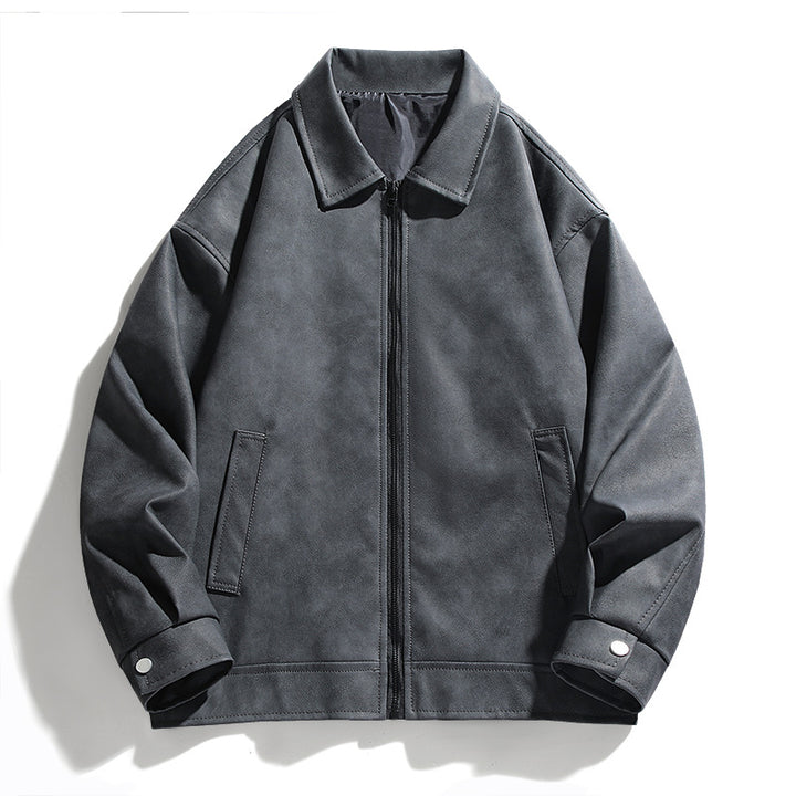 Herren casual oversized jacket with practical pockets Mirla-Eva Jonsson