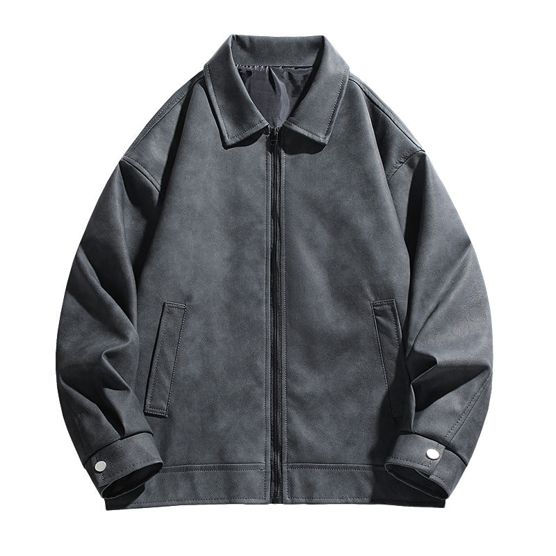 Herren casual oversized jacket with practical pockets Mirla-Eva Jonsson