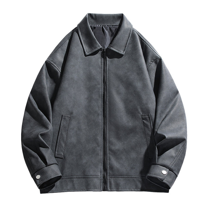 Herren casual oversized jacket with practical pockets Mirla-Eva Jonsson