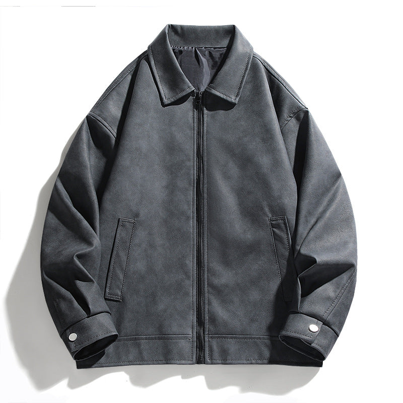 Herren casual oversized jacket with practical pockets Mirla-Eva Jonsson