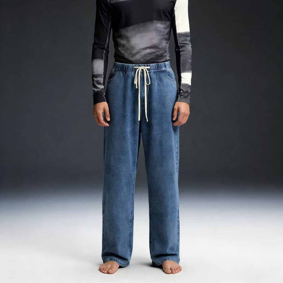 Herren casual sweatshirt with graphic print and raglan sleeves Mirla-Eva Jonsson