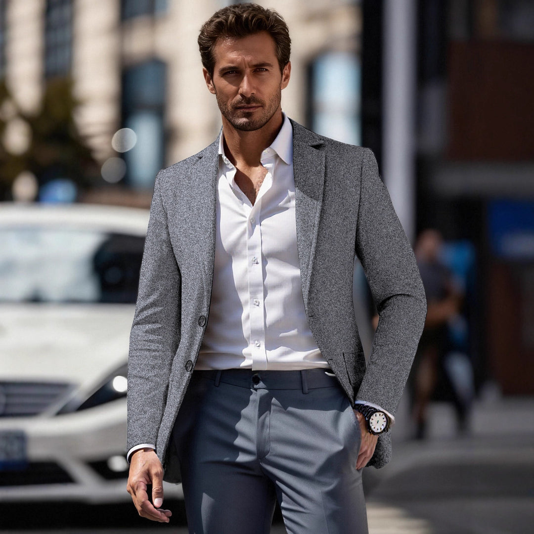 Herren elegant affärsjacka med smal passform Eva Jonsson-Eva Jonsson