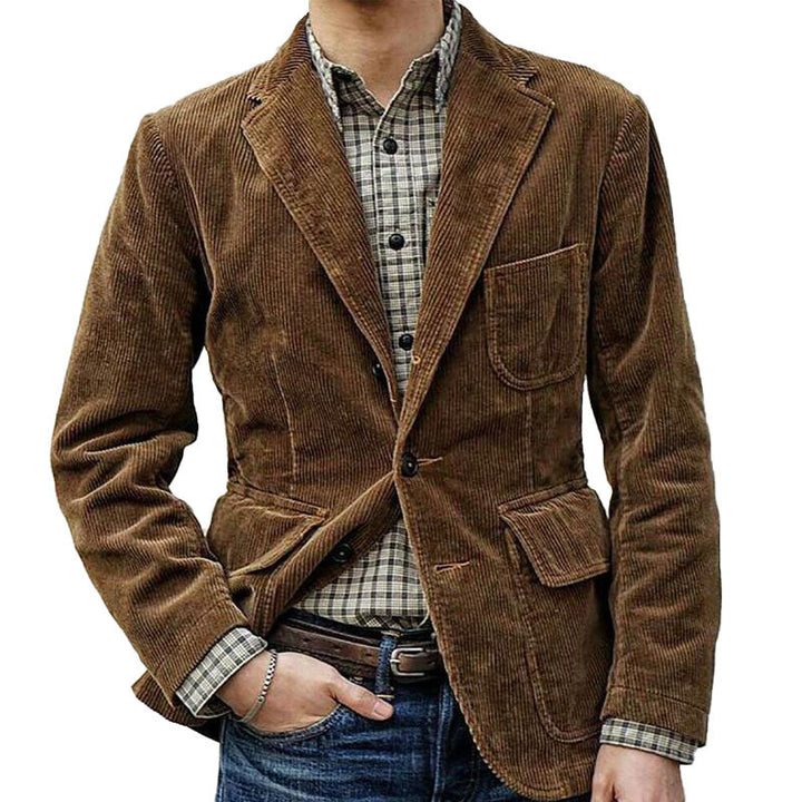 Herren elegant cordjacka Eva Jonsson-Eva Jonsson