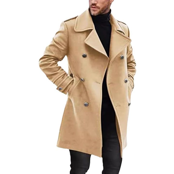 Herren elegant och lätt vår trenchcoat Mirla-Eva Jonsson