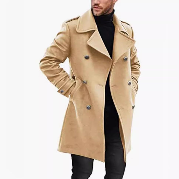 Herren elegant och lätt vår trenchcoat Mirla-Eva Jonsson