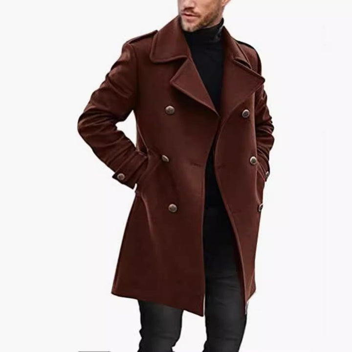 Herren elegant och lätt vår trenchcoat Mirla-Eva Jonsson