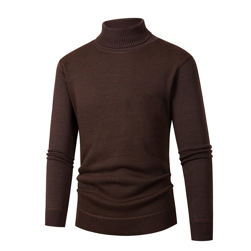 Herren elegant rullkragepullover av högkvalitativt material Mirla-Eva Jonsson