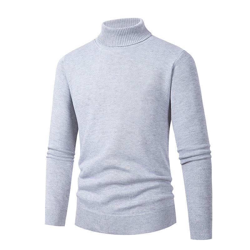 Herren elegant rullkragepullover av högkvalitativt material Mirla-Eva Jonsson