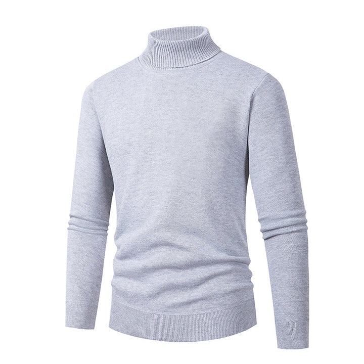 Herren elegant rullkragepullover av högkvalitativt material Mirla-Eva Jonsson