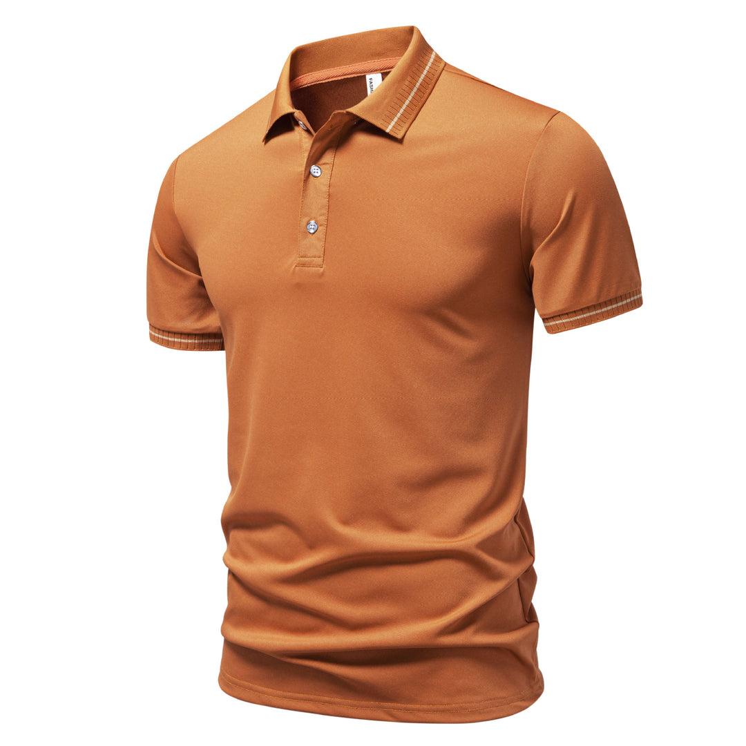 Herren eleganta Poloshirt med Andningsbara och fuktreglerande egenskaper Mirla-Eva Jonsson
