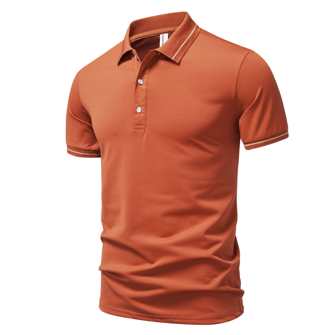 Herren eleganta Poloshirt med Andningsbara och fuktreglerande egenskaper Mirla-Eva Jonsson