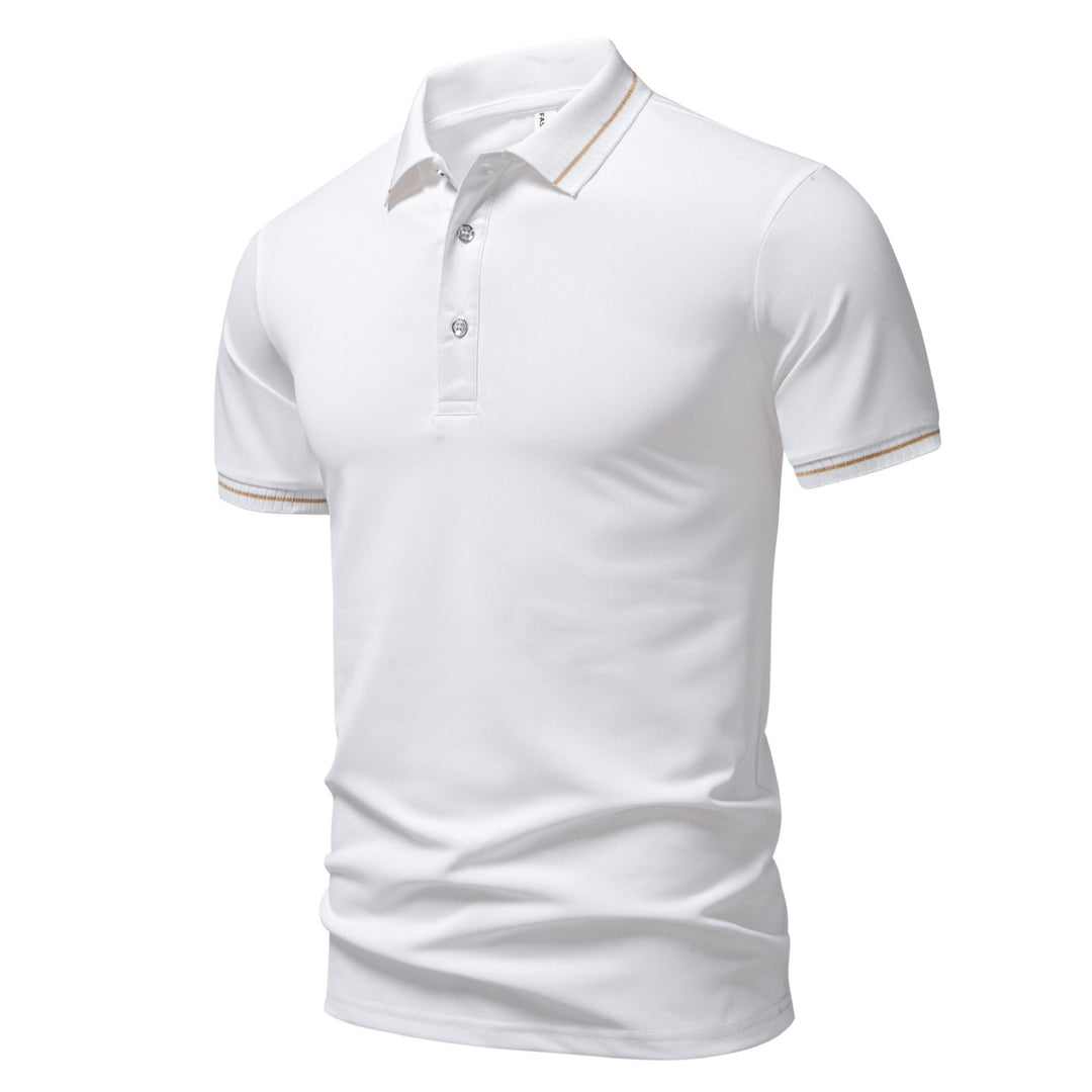 Herren eleganta Poloshirt med Andningsbara och fuktreglerande egenskaper Mirla-Eva Jonsson