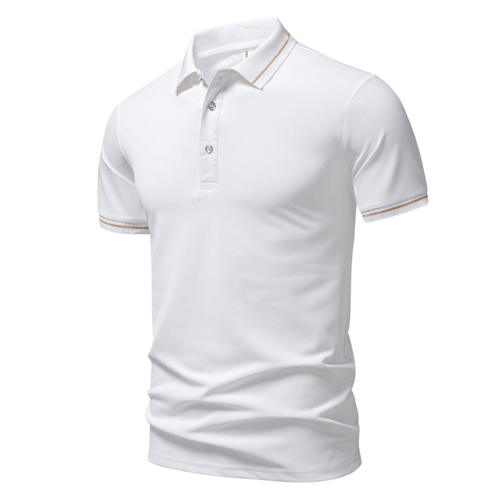 Herren eleganta Poloshirt med Andningsbara och fuktreglerande egenskaper Mirla-Eva Jonsson