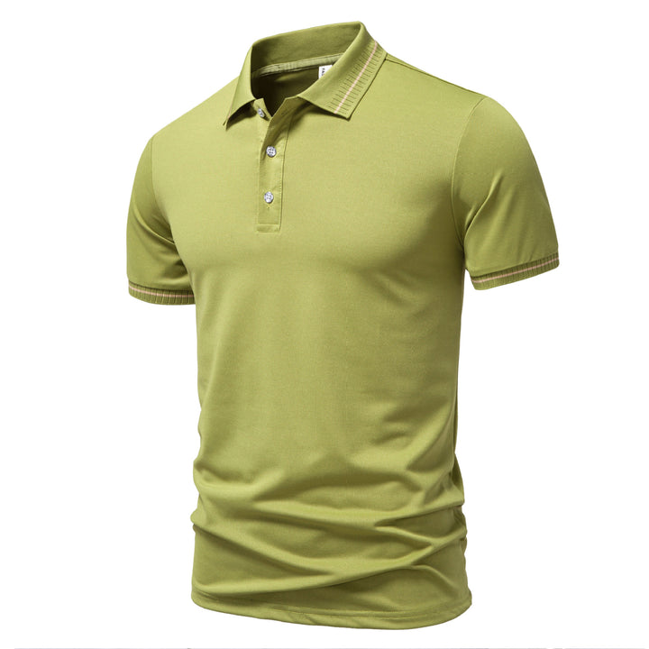 Herren eleganta Poloshirt med Andningsbara och fuktreglerande egenskaper Mirla-Eva Jonsson