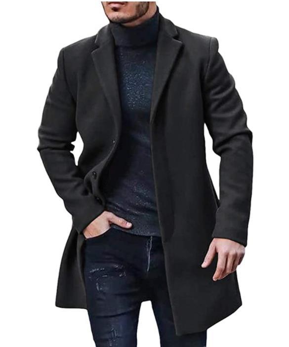 Herren fodrad elegant trenchcoat Eva Jonsson-Eva Jonsson