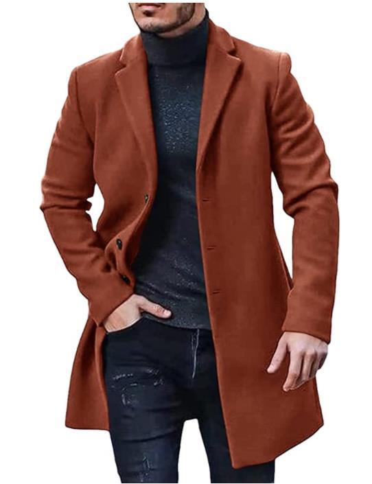 Herren fodrad elegant trenchcoat Eva Jonsson-Eva Jonsson